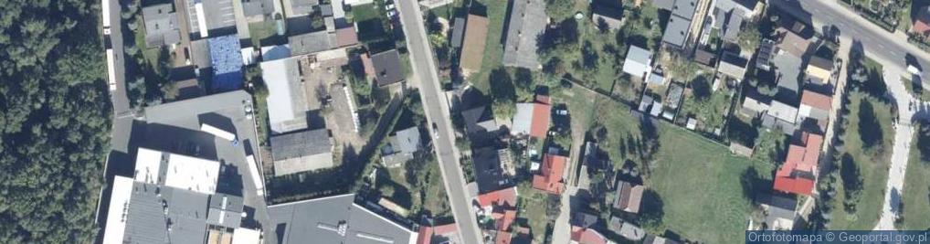 Zdjęcie satelitarne Piaskowa ul.