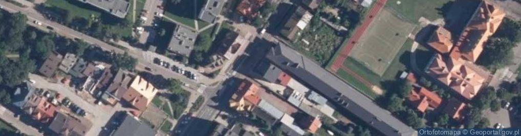 Zdjęcie satelitarne Piastowska ul.