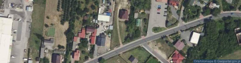 Zdjęcie satelitarne Piwonińska ul.