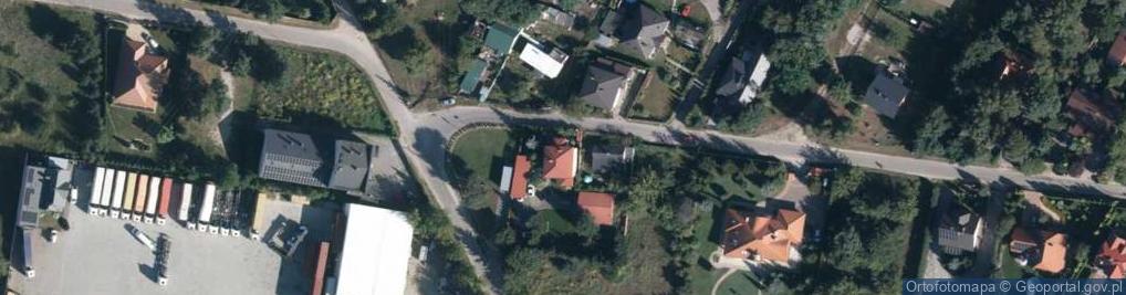 Zdjęcie satelitarne Piaszczysta ul.