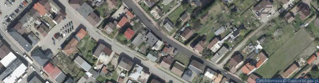Zdjęcie satelitarne Piękna ul.