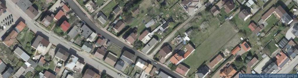 Zdjęcie satelitarne Piękna ul.