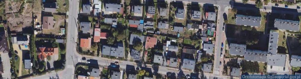 Zdjęcie satelitarne Piastów ul.