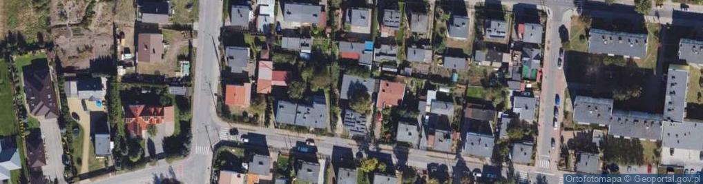 Zdjęcie satelitarne Piastów ul.