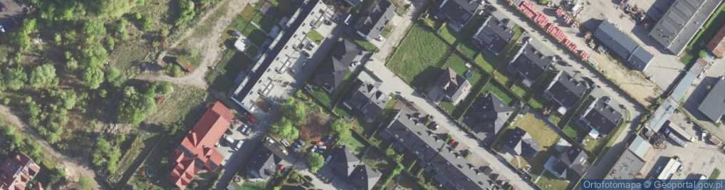 Zdjęcie satelitarne Piwonii ul.