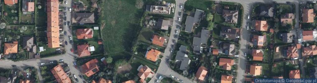 Zdjęcie satelitarne Piastów Śląskich ul.
