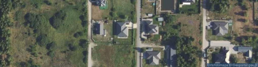 Zdjęcie satelitarne Piniowa ul.
