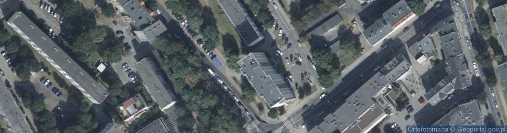 Zdjęcie satelitarne Piłsudskiego Józefa, marsz. ul.