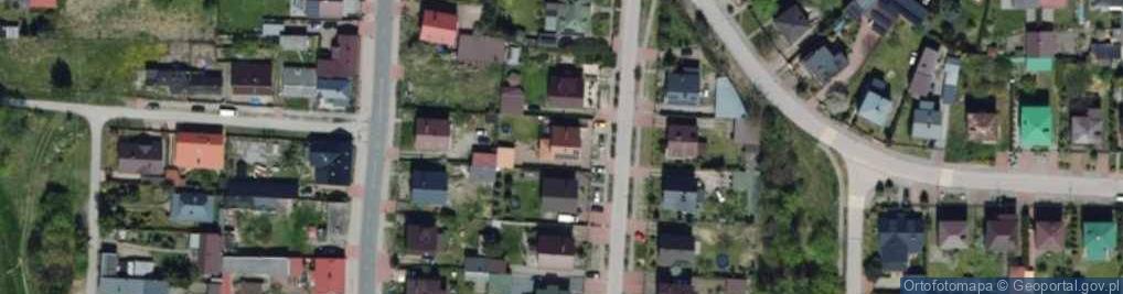 Zdjęcie satelitarne Piaskowa ul.