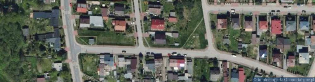 Zdjęcie satelitarne Piaskowa ul.