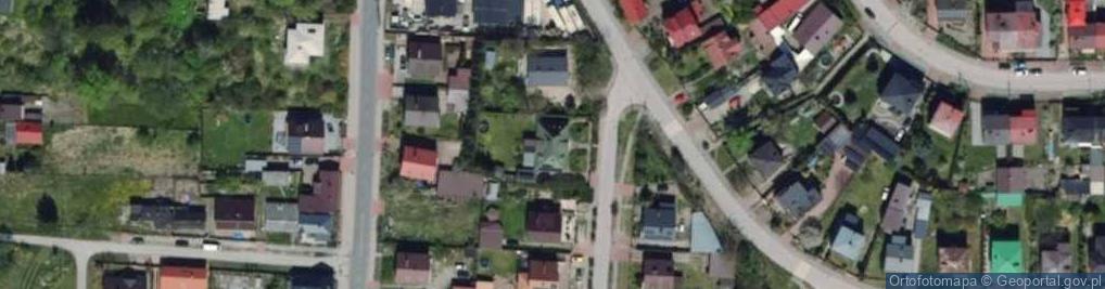 Zdjęcie satelitarne Piaskowa ul.