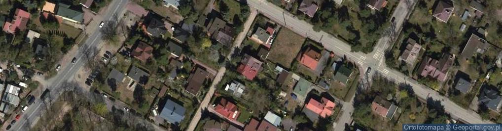 Zdjęcie satelitarne Pierwszej Kadrowej ul.