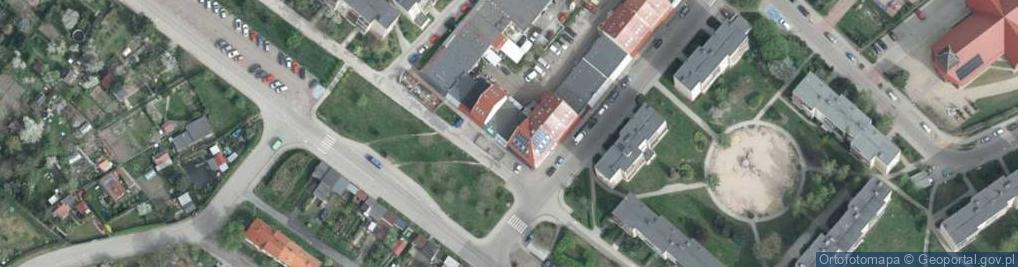 Zdjęcie satelitarne Piasta ul.