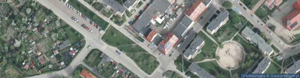 Zdjęcie satelitarne Piasta ul.