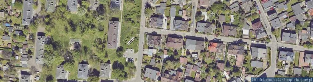 Zdjęcie satelitarne Piastowska ul.