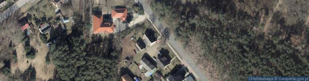 Zdjęcie satelitarne Piaseczna ul.