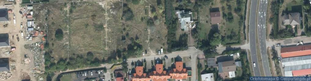 Zdjęcie satelitarne Pięciu Stawów ul.