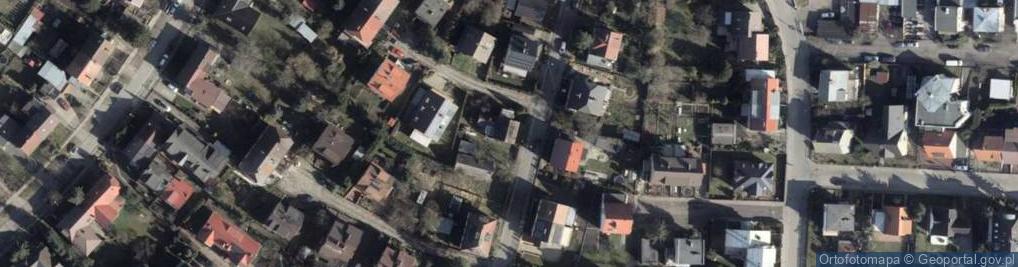 Zdjęcie satelitarne Pińska ul.