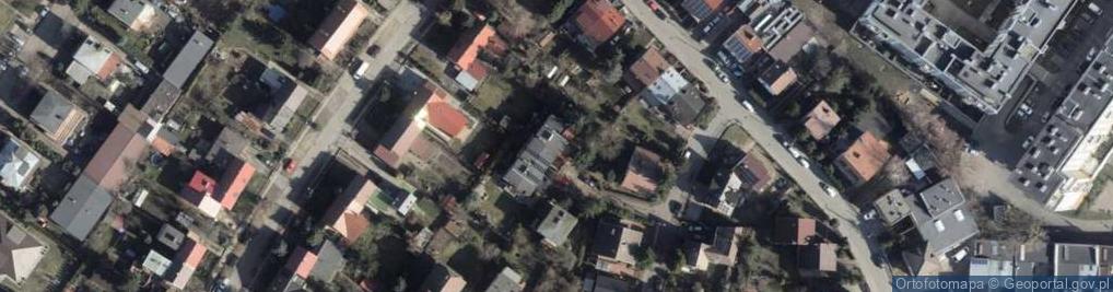 Zdjęcie satelitarne Pińska ul.