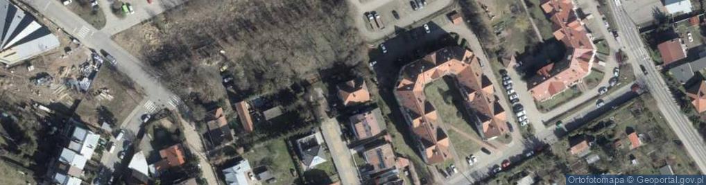 Zdjęcie satelitarne Pilska ul.