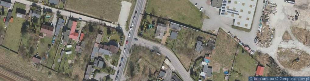 Zdjęcie satelitarne Piaskowa ul.