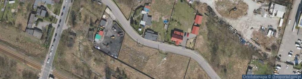 Zdjęcie satelitarne Piaskowa ul.