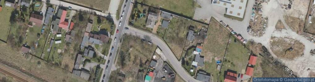 Zdjęcie satelitarne Piaskowa ul.