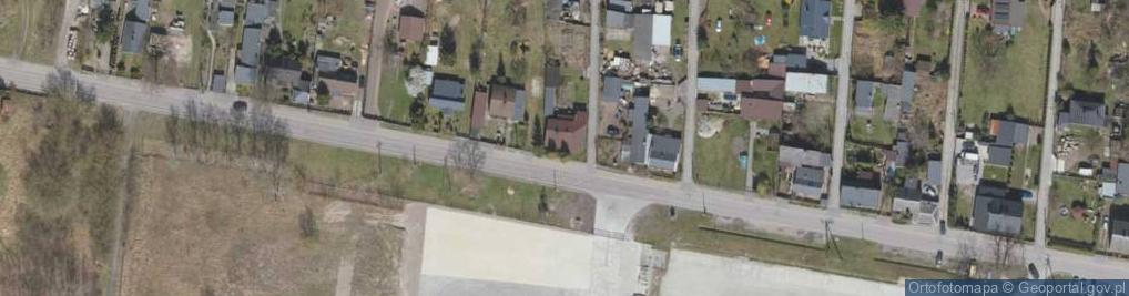 Zdjęcie satelitarne Piaskowa ul.