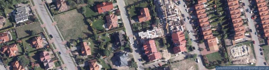 Zdjęcie satelitarne Pistacjowa ul.