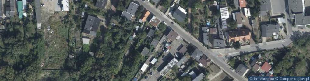 Zdjęcie satelitarne Piaskowa ul.
