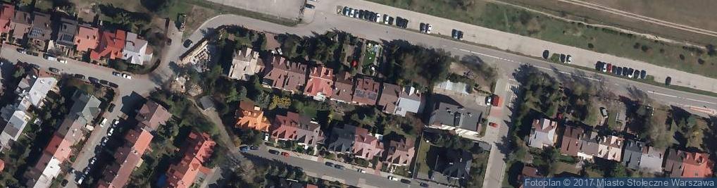 Zdjęcie satelitarne Piastów Śląskich ul.