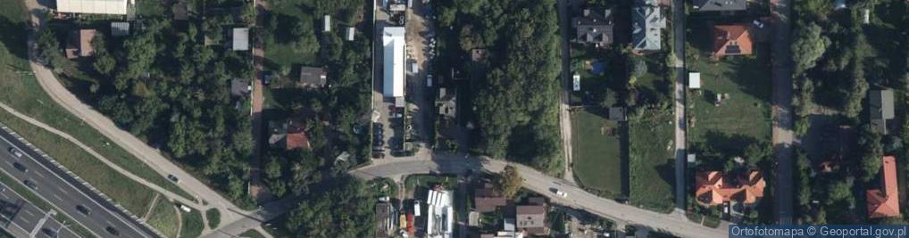 Zdjęcie satelitarne Piastowska ul.