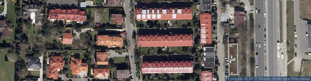Zdjęcie satelitarne Pięciu Stawów ul.