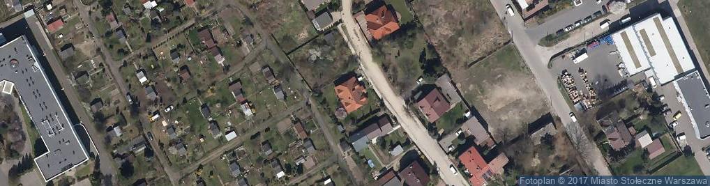 Zdjęcie satelitarne Pisankowa ul.