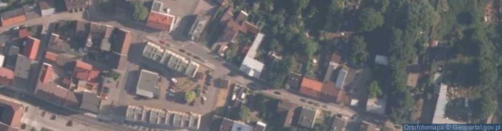 Zdjęcie satelitarne Piskorska ul.