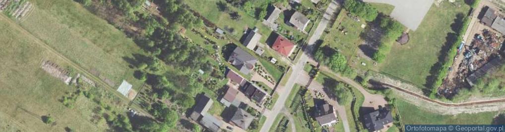 Zdjęcie satelitarne Piastowska ul.