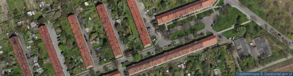 Zdjęcie satelitarne Piwnika-Ponurego Jana, mjr. ul.