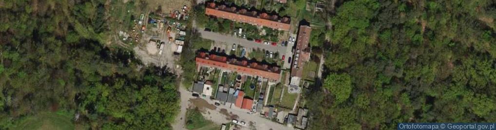 Zdjęcie satelitarne Piwowarska ul.