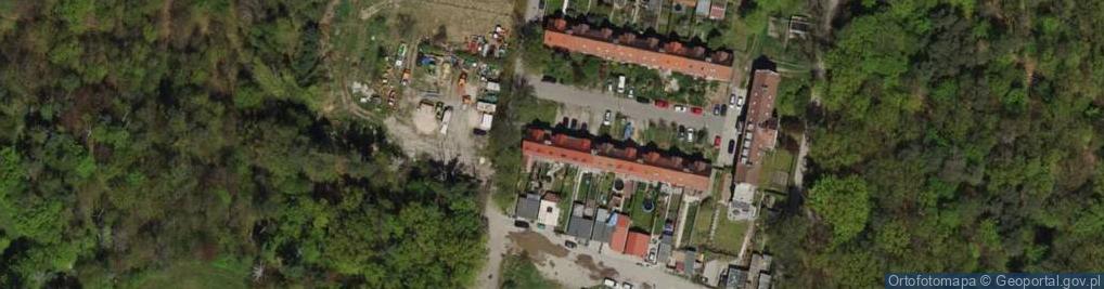 Zdjęcie satelitarne Piwowarska ul.