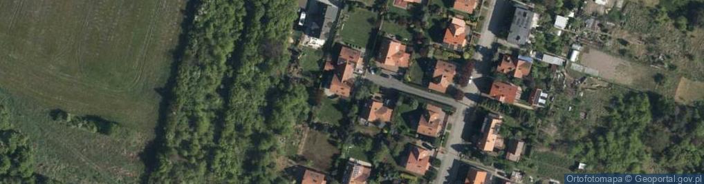 Zdjęcie satelitarne Piekarska ul.