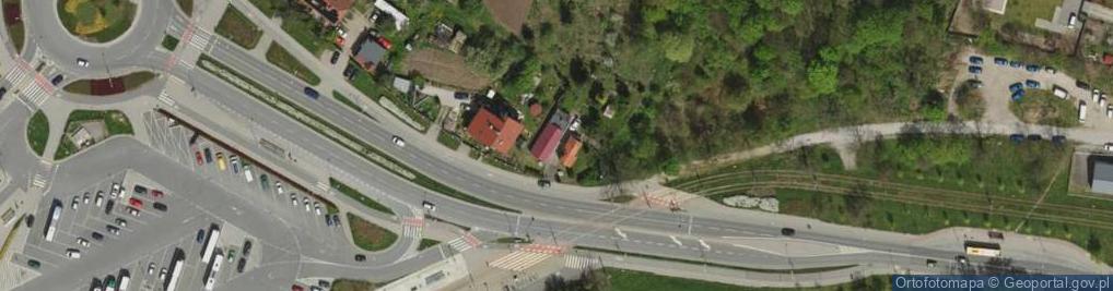Zdjęcie satelitarne Pilczycka ul.