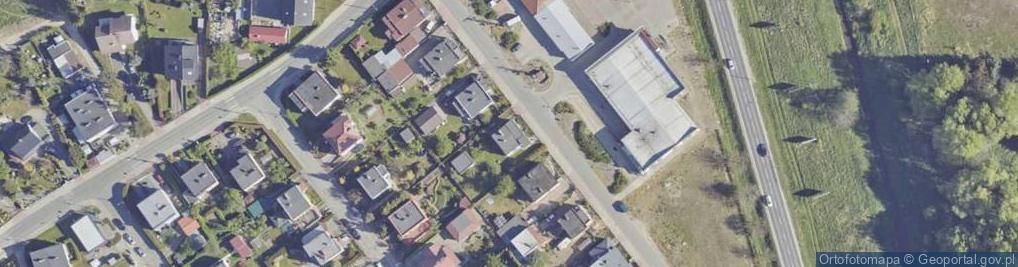 Zdjęcie satelitarne Piastowska ul.