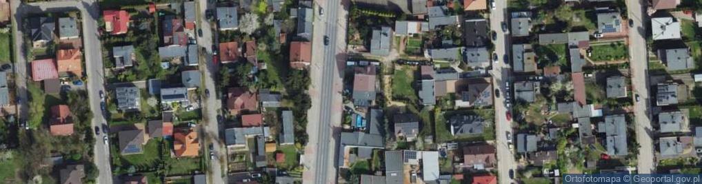 Zdjęcie satelitarne Piątkowska ul.