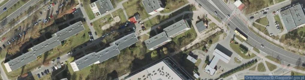 Zdjęcie satelitarne Pionierów Zielonej Góry ul.