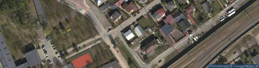 Zdjęcie satelitarne Piastowska ul.