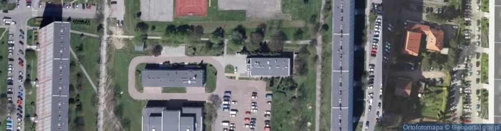 Zdjęcie satelitarne Piastów Górnośląskich ul.
