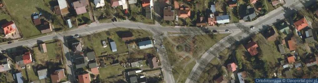 Zdjęcie satelitarne Plac Trzech Krzyży pl.