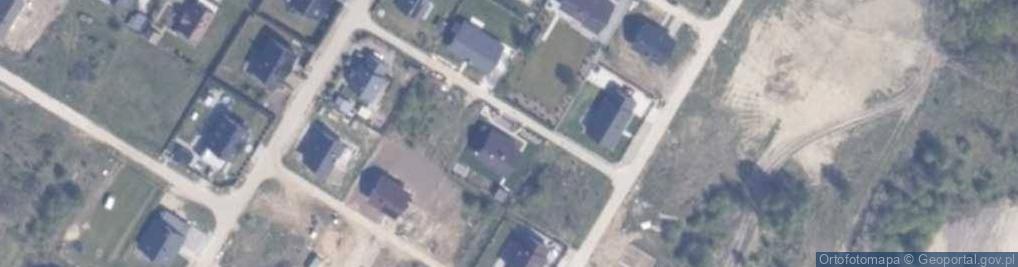 Zdjęcie satelitarne Płaczącej Wierzby ul.