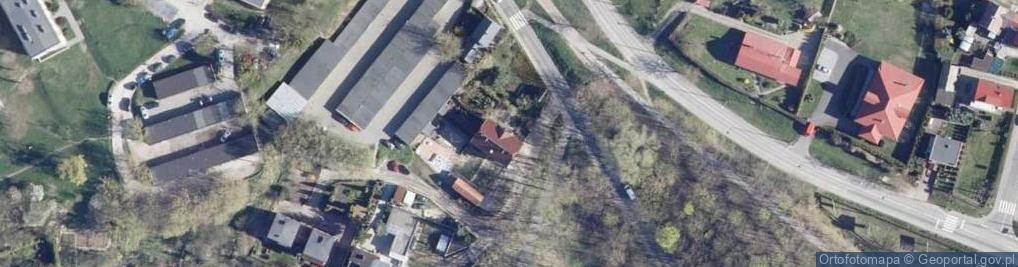 Zdjęcie satelitarne Planty Kolejowe ul.