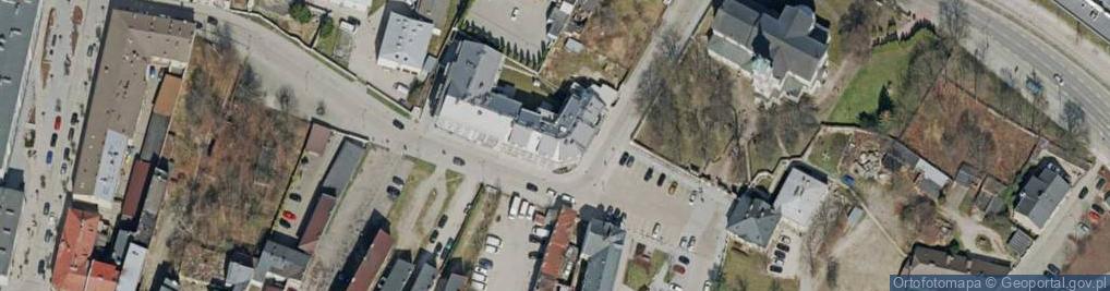 Zdjęcie satelitarne Plac Świętego Wojciecha pl.